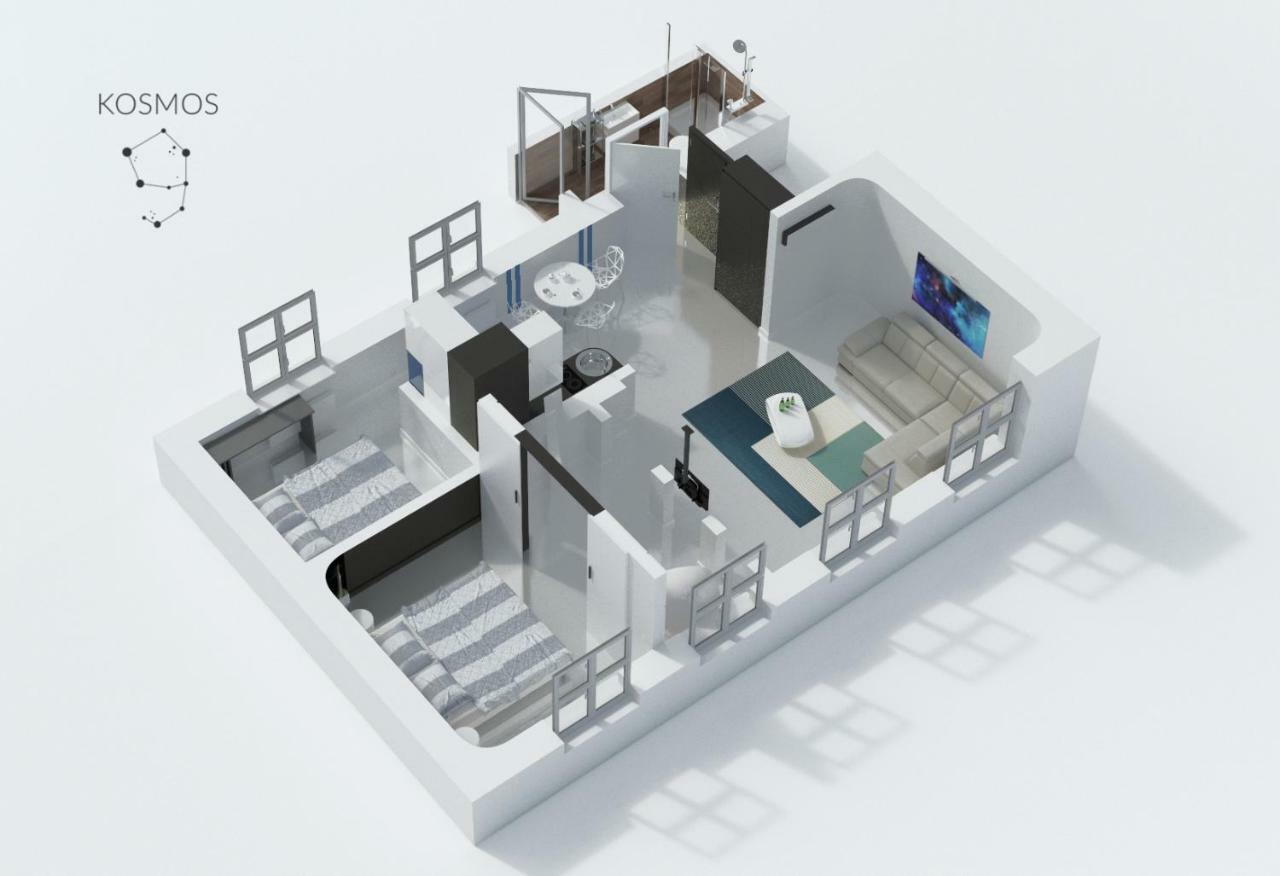 Kosmos 9 - Apartament Orbita By Rentoom Torun Luaran gambar